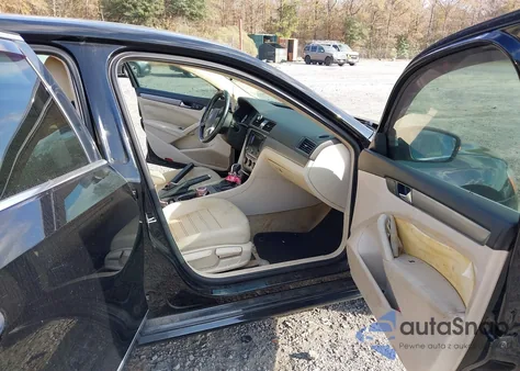 2015 Volkswagen Passat 1.8T Se из США, поврежденный, VIN 1VWBS7A37FC054596